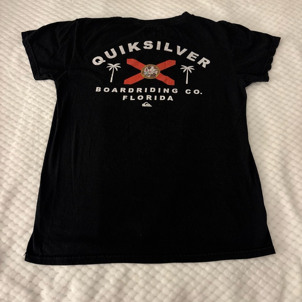 Quiksilver Black Graphic vintage surf